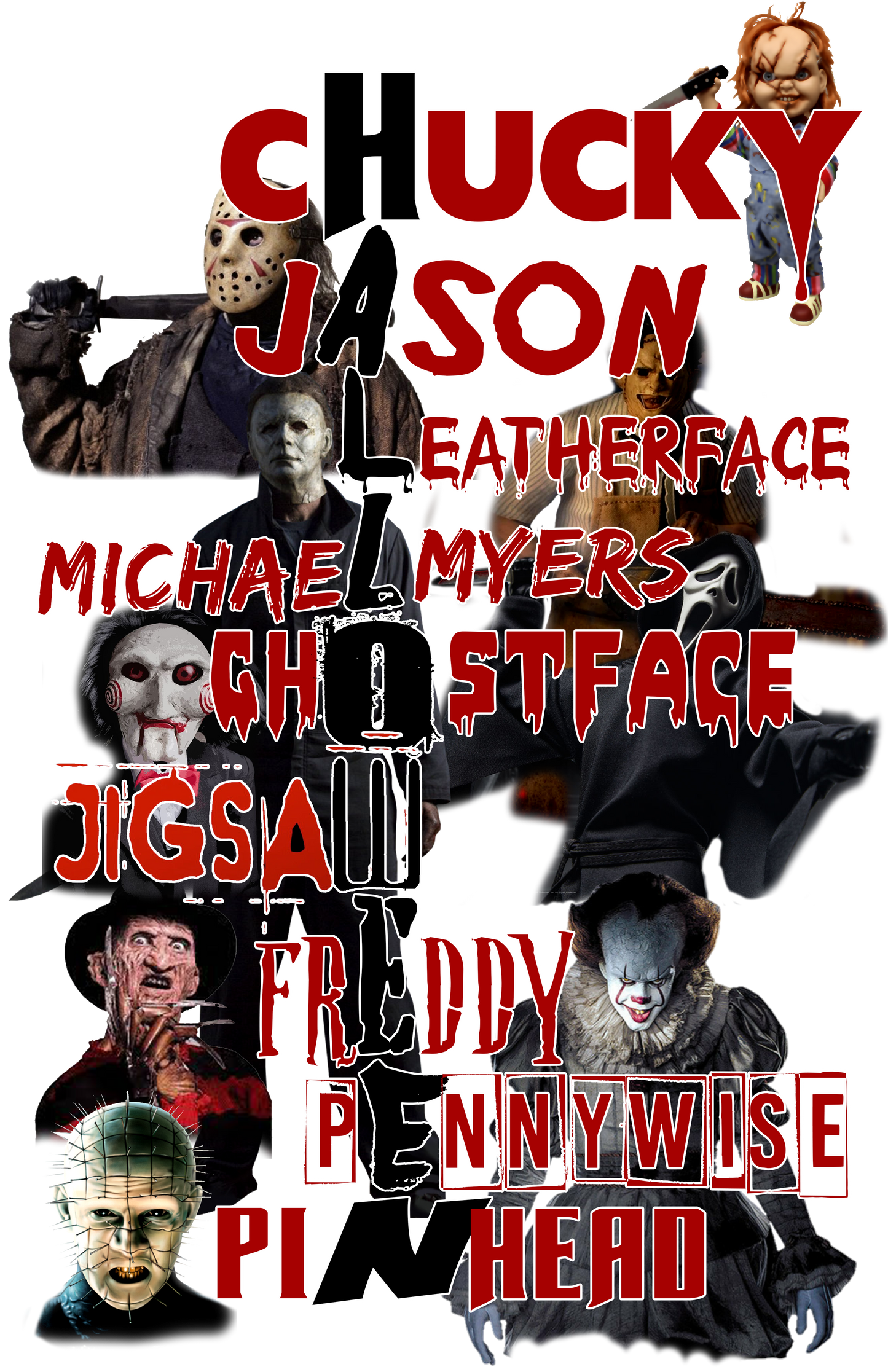HALLOWEEN CHARATERS