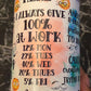 I ALWAYS GIVE 100% AT WORK TUMBLER