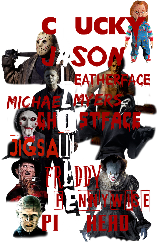 HALLOWEEN CHARATERS