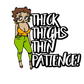 BETTY BOOP THICK THIGHS